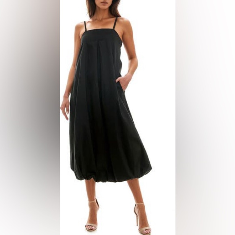 SOCIALITE Straight Across Bubble Hem Midi Dress ❤️NWT❤️IN STORES❤️